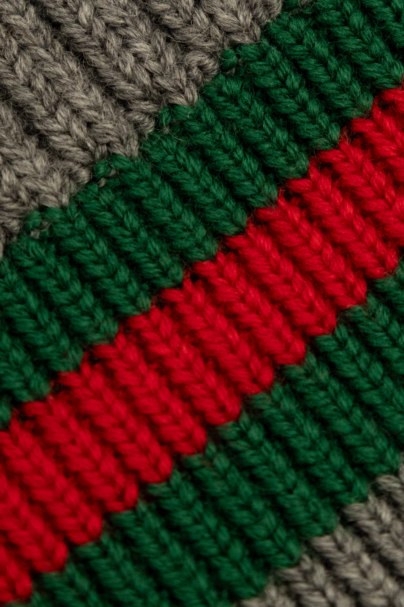 キッズ用トップス GUCCI FW24 L/S CREW NECK (785472XKD3Z 4003) Gucci Kids Sweater with signature Web stripe | Gucci Kids